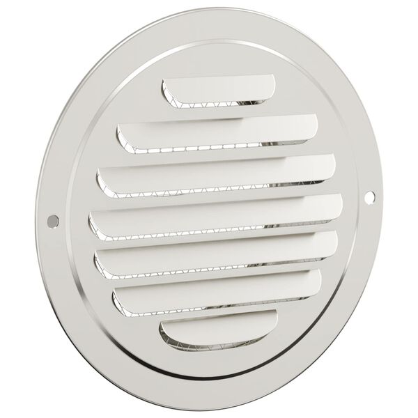 vidaXL Capace de ventilație pentru aer 4 pcs Argintiu 80 mm