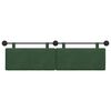 vidaXL Cap de pat suspendat Pe perete Verde Junglă 170 x 55 x 5 cm
