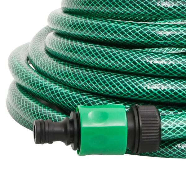 vidaXL Furtun de piscină verde, 20 m, PVC