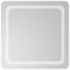vidaXL Oglinda de baie cu LED, 60x60 cm