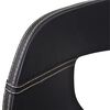 vidaXL Scaune de bucătărie 4 buc, negru, lemn curbat & piele ecologică