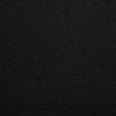 vidaXL Scaune de sufragerie pivotante, 2 buc., negru, textil