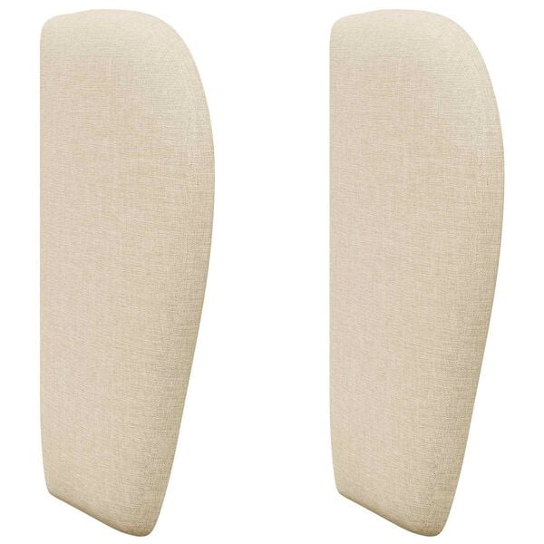 vidaXL Ureche pentru Tăblie Crem 40 x 23 x 6 cm țesătură