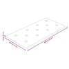 vidaXL Tăblie de Pat pentru Perete 12 pcs Crem 60 x 30 cm