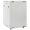 vidaXL Dulap de server, 15U, 19" IP20, gri, 60x45x86 cm