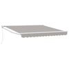vidaXL Copertină retractabilă Gri deschis 300 x 250 x 165 cm