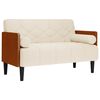 vidaXL Canapea loveseat cu perne de suport 110 cm in