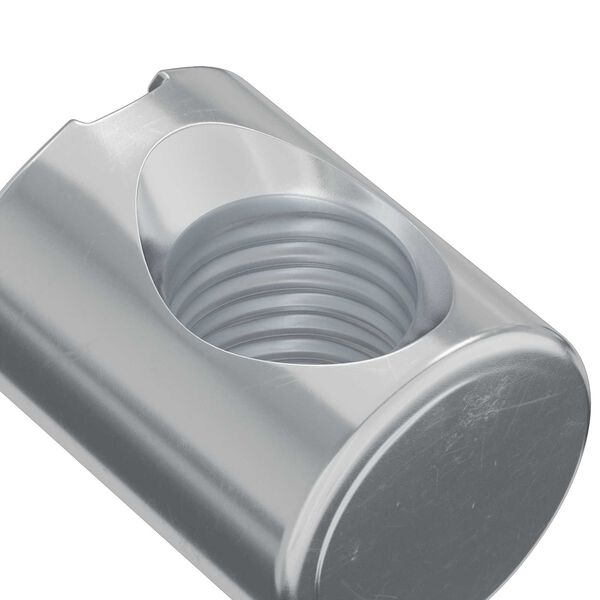 vidaXL Piulițe cilindrice 12 pcs Argintiu M6 x 13 mm Metal