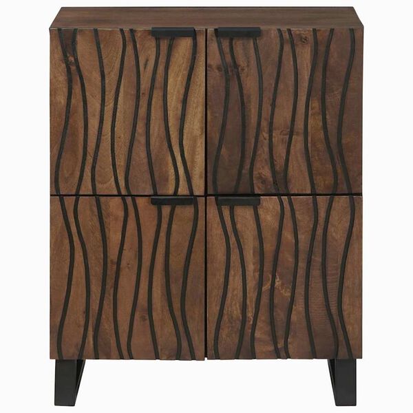 vidaXL Dulapuri și suporturi pentru stocarea media Maro