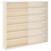vidaXL Dulap de afișare pe perete cu raft Bej 60 x 8,5 x 54 cm placaj