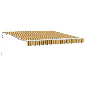 vidaXL Cortina Retractabilă Manual Multicolour 300 x 250 cm țesătură