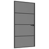 vidaXL Ușă de interior 102,5 x 201,5 cm Sticlă Temperată și Aluminiu
