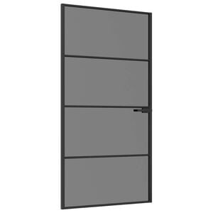 vidaXL Ușă de interior 102,5 x 201,5 cm Sticlă Temperată și Aluminiu