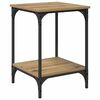 vidaXL Masă de cafea Stejar Artizanal 40 x 40 x 55 cm Lemn prelucrat