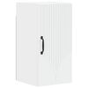 vidaXL Dulap de perete pentru baie HOORN Alb 30 x 31 x 59 cm