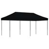 vidaXL Cort de petrecere pliabil Pop-Up, 580x292x315 cm, negru