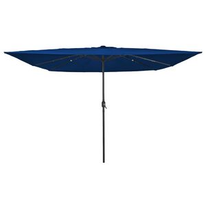 vidaXL Parasol de Grădină Albastru azur 295 x 295 x 245 cm