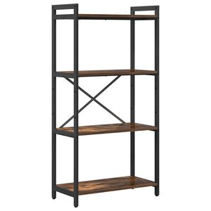 vidaXL Raft pentru cărți 60 x 30 x 120 cm Lemn prelucrat