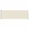 vidaXL Copertină laterală retractabilă de terasă, crem, 100 x 300 cm