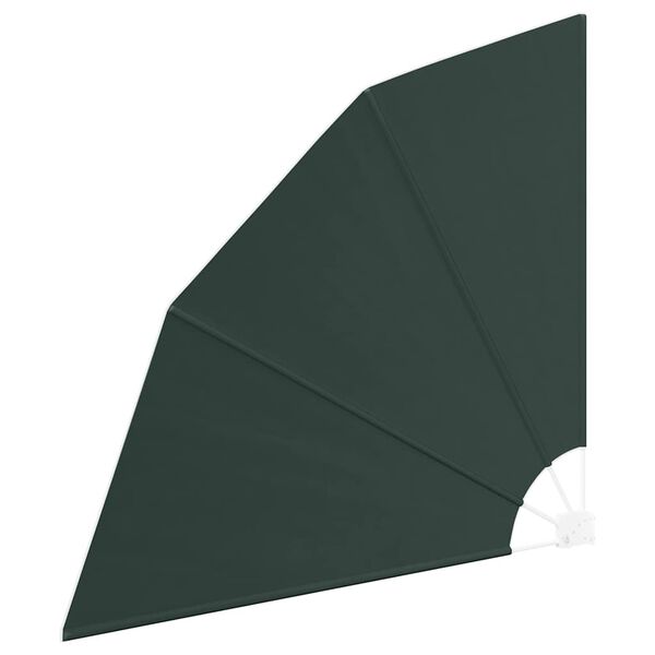vidaXL Ecran de intimitate pentru balcon Verde &icirc;nchis 140 x 140 cm