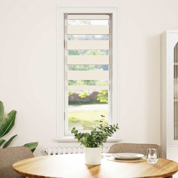 vidaXL Jaluzea tip zebra 50x150 cm lățime țesătură 45,9 cm poliester