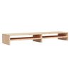 vidaXL Stand pentru monitor, 100x24x13 cm, lemn masiv de pin