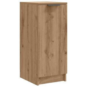 vidaXL Pantofar, stejar artizanal, 29,5x35x70 cm lemn prelucrat