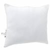 vidaXL Pernă cu pernă 2 pcs Alb 80 x 80 x 40 cm Bumbac și poliester