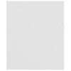 vidaXL Set mobilier de baie, alb, lemn prelucrat