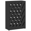 vidaXL Stand pentru Umbrele de Plouă Negru 28 x 12 x 41 cm Oțel