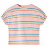 vidaXL Tricou pentru copii, piersică, 128