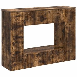 vidaXL Masă de consolă Stejar Afumat 101 x 29 x 74 cm Lemn prelucrat
