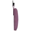 vidaXL Cap de pat suspendat Pe perete Violet 130 x 55 x 7 cm Catifea