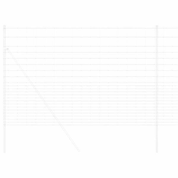 vidaXL Gard sălbatic Galvanizat prin imersie la cald