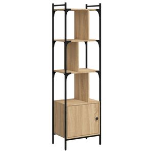 vidaXL Bibliotecă cu ușă stejar sonoma 44,5x30x154,5 cm lemn compozit