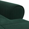 vidaXL șezlong de relaxare Verde &icirc;nchis 91 x 157 x 91 cm Catifea