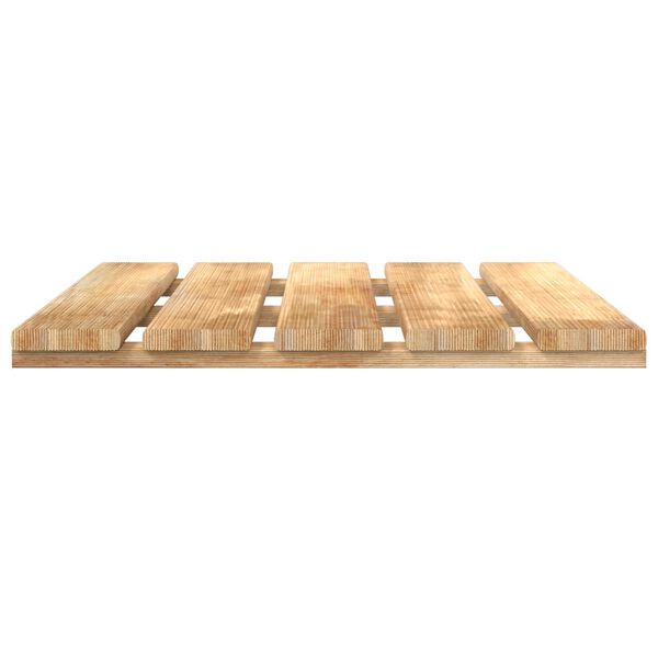 vidaXL Plăci pentru Deck 6 pcs Maro 50 x 50 cm