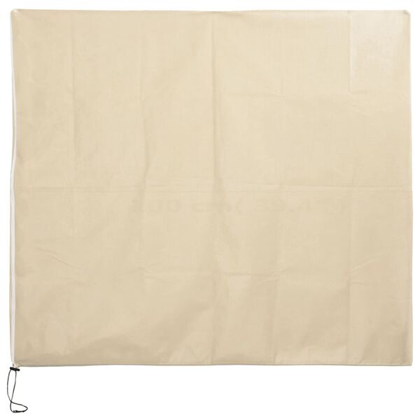 vidaXL Protecție de fleece plante, cu fermoar, 70 g/m&sup2;, 3,93x3,5 m