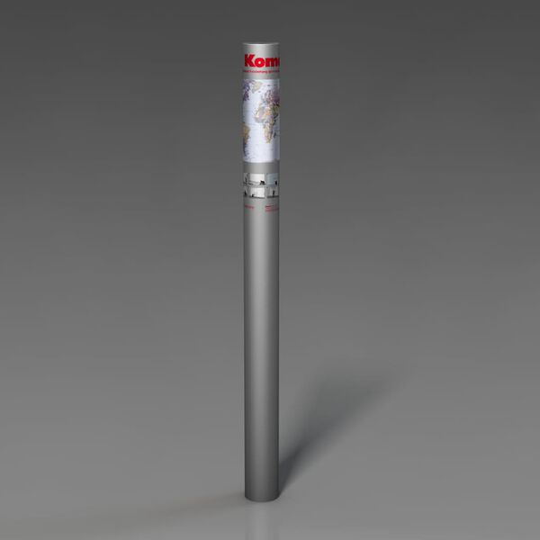 Komar Fototapet mural World Map, 254x184 cm, 4-050