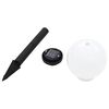 vidaXL Lămpi solare de exterior cu LED, 4 buc., 15 cm, RGB, sferic