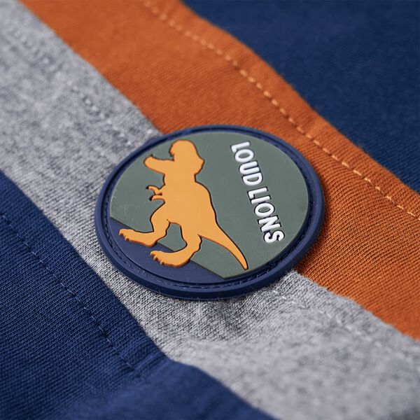 Tricou pentru copii cu mâneci lungi, bleumarin, 116