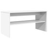 vidaXL Cabinet TV 80 x 35 x 40 cm Alb Lemn prelucrat