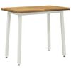 vidaXL Masă de dining pătrată 90 x 55 x 75 cm Lemn Solid de Acacia