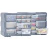 vidaXL Organizator cu 22 de sertare, 49 x 16 x 25,5 cm