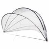 vidaXL Dom pentru piscină Manual Transparent 546 x 516 x 250 cm PVC