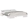vidaXL Cadru de pat Alb 200 x 200 cm