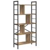 vidaXL Raft pentru cărți 9 niveluri 75 x 30 x 156 cm Lemn compozit