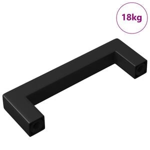 vidaXL M&acirc;ner Mobilier 530 buc. Negru 105 x 12 x 36 mm Fier