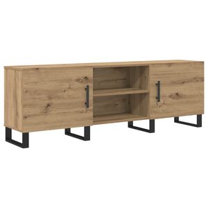 vidaXL Cabinet TV Stejar Artizanal 150 x 30 x 50 cm Lemn compozit