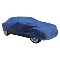 Carpoint Husă auto M, albastru, 432x165x119 cm, poliester
